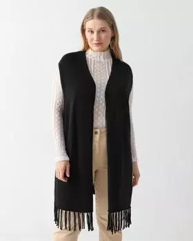 Жилет, р. 46, цвет Черный