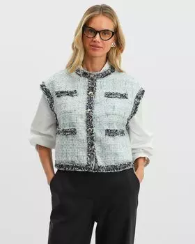 Жилет, р. 46, цвет Голубой