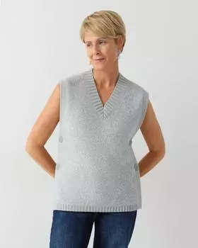 Жилет, р. 48, цвет Серый