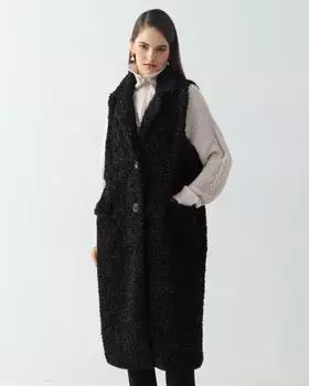 Жилет, р. 50, цвет Черный