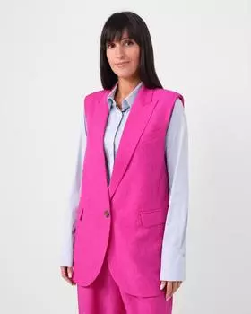 Жилет, р. 50, цвет Розовый