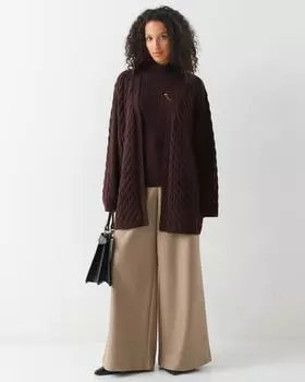 Жилет, р. 54, цвет Коричневый