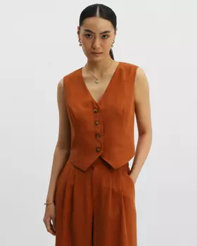 Жилет, р. XXL, цвет Карамельный