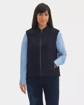 Жилет с застежкой на молнию