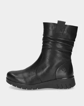 Зимние полусапоги увеличенной полноты с подошвой Blue Grip