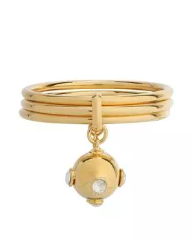 Золотистый браслет с подвеской