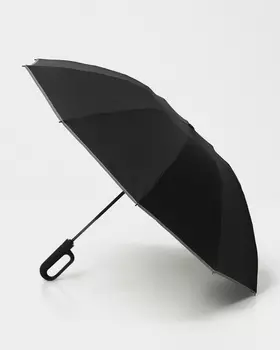 Зонт-автомат с реверсивным механизмом