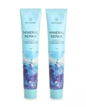 Зубная паста MINERAL для восстановления эмали, 2 шт.