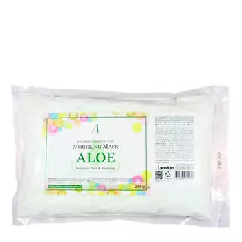 Альгинатная маска Anskin Aloe Modeling Mask (Refill)