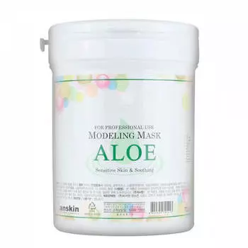 Альгинатная маска Anskin Aloe Modeling Mask