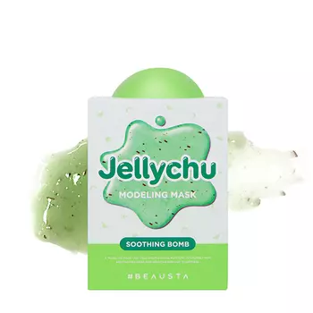 Альгинатная маска Beausta Jellychu Modeling Mask Soothing Bomb