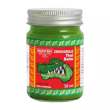 Бальзам для тела Herbal Star Crocodile Thai Balm