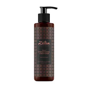 Бальзам для волос и бороды Zeitun Black Seed Oil &amp; Ginger Daily Strengthening Conditioner