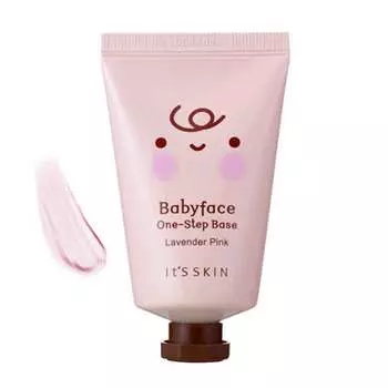 База под макияж It's Skin Babyface One-Step Base #01 Lavender Pink | Лавандовая