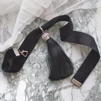 Чокер Wizard Brush - Royal Black