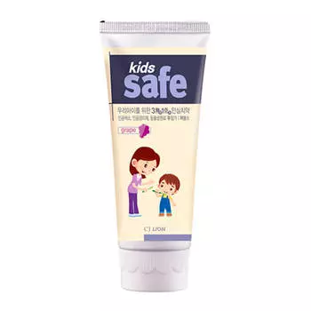 Детская зубная паста CJ Lion Kids Safe Toothpaste - Grape
