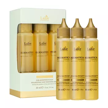 Филлер для кожи головы La’dor Dermatical Active Ampoule (6х30 мл)
