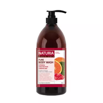 Гель для душа Evas Naturia Pure Body Wash Cranberry &amp; Orange