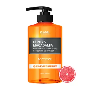 Гель для душа Kundal Honey &amp; Macadamia Body Wash Pink Grapefruit