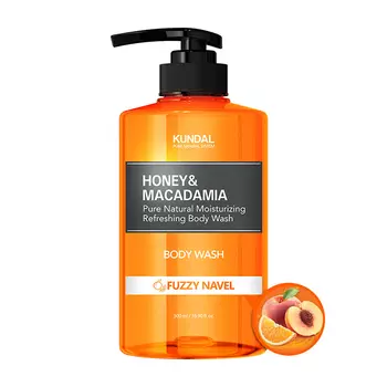 Гель для душа Kundal Honey &amp; Macadamia Body Wash Fuzzy Navel