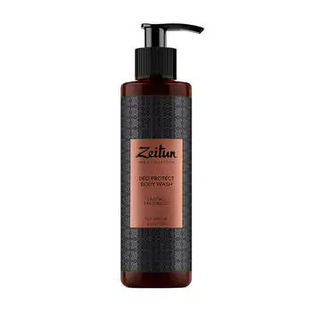 Гель для душа Zeitun Tea Tree Oil Deo Protect Body Wash