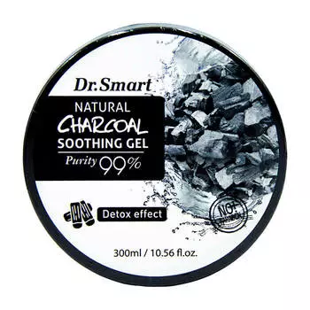 Гель для лица и тела Sense of Care Dr.Smart Natural Charcoal Soothing Gel