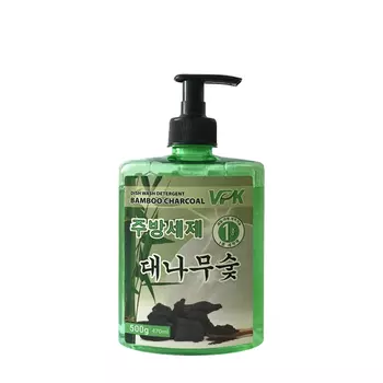 Гель для мытья посуды VPK Dish Wash Detergent Bamboo Charcoal