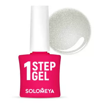 Гель-лак для ногтей Solomeya One Step Gel #36 Silver | Серебро