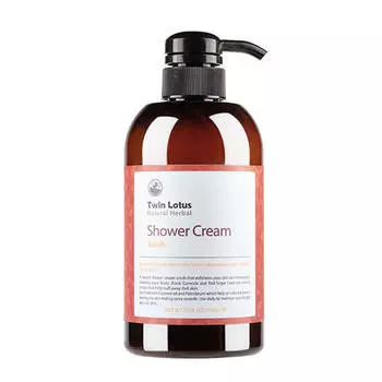 Гель-скраб для душа Twin Lotus Natural Herbal Shower Cream Scrub