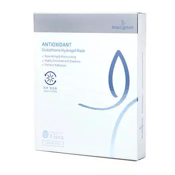 Гидрогелевая маска BeauuGreen Glutathione Hydrogel Mask (5 шт.)