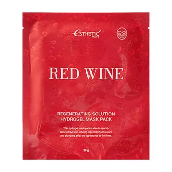 Гидрогелевая маска Esthetic House Red Wine Regenerating Solution Hydrogel Mask Pack