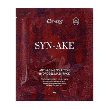 Гидрогелевая маска Esthetic House Syn-Ake Anti-Aging Solution Hydrogel Mask Pack