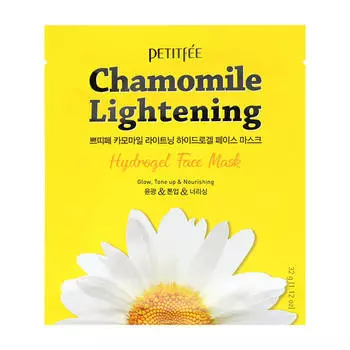 Гидрогелевая маска Petitfee Chamomile Lightening Hydrogel Face Mask