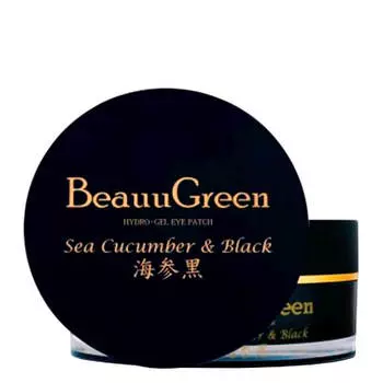 Гидрогелевые патчи BeauuGreen Sea Cucumber &amp; Black Hydrogel Eye Patch