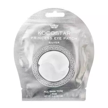 Гидрогелевые патчи Kocostar Princess Eye Patch Silver (1 пара)