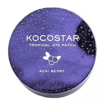 Гидрогелевые патчи Kocostar Tropical Eye Patch Acai Berry