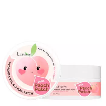 Гидрогелевые патчи L’arvore Hydrogel Eye &amp; Cheek Petit Peach Patch