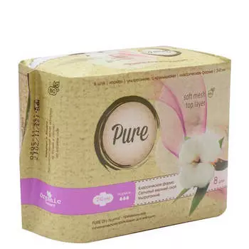 Гигиенические прокладки Pure Dry Normal (24 см)