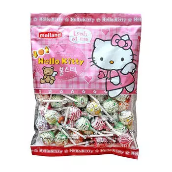 Карамель Kukje Melland Hello Kitty Ball Stick Candy