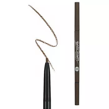 Карандаш для бровей Holika Holika Wonder Drawing Skinny Eyebrow #2 Dark Brown | Темно-коричневый