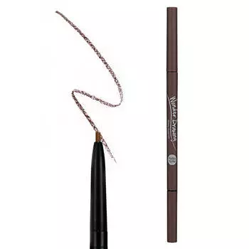 Карандаш для бровей Holika Holika Wonder Drawing Skinny Eyebrow #4 Red Brown | Красно-коричневый