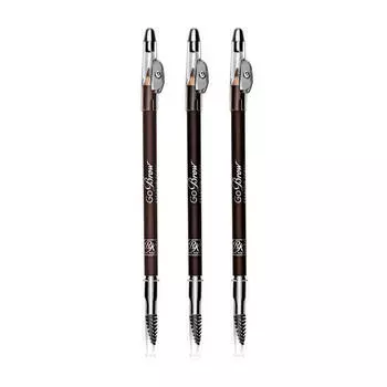 Карандаш для бровей Kiss Go Brow Eyebrow Pencil, Цвет RBWP03 Chocolate Brown