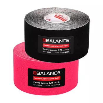 Кинезио тейп BBTape (3,75см*5м), Цвет #2 Blue | Голубой