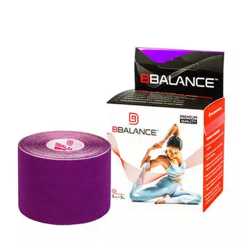 Кинезио тейп BBTape (5см*5м) #12 Purple | Фиолетовый