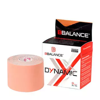 Кинезио тейп BBTape Dynamic (5см*5м) #1 Beige | Бежевый