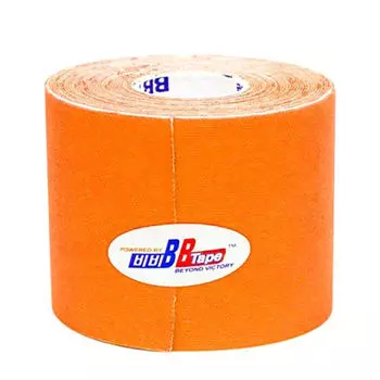 Кинезио тейп BBTape FL (5см*5м) #3 Orange | Оранжевый