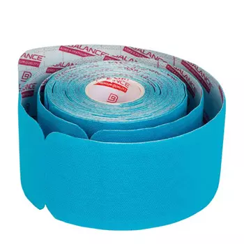 Кинезио тейп BBTape Pre-Cut (5см*5м), Цвет #2 Blue | Голубой