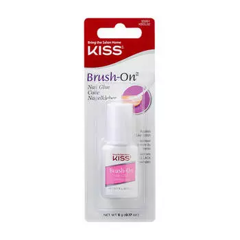 Клей для ногтей Kiss Brush-On Nail Glue (KBGL02C)