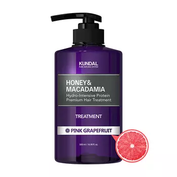 Кондиционер для волос Kundal Honey &amp; Macadamia Hair Treatment Pink Grapefruit