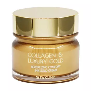 Крем для лица 3W Clinic Collagen &amp; Luxury Gold Cream